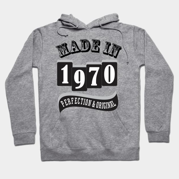 MADE IN 1970 Hoodie by imdesign